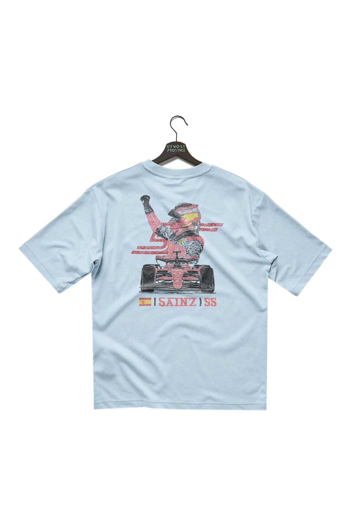 Carlos Sainz Ferrari T Shirt Chambray