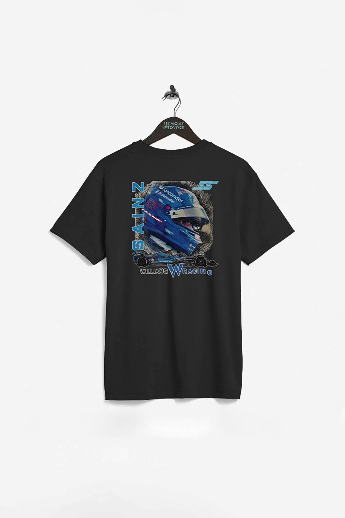Carlos Sainz Williams Racing Supima Cotton T Shirt Black