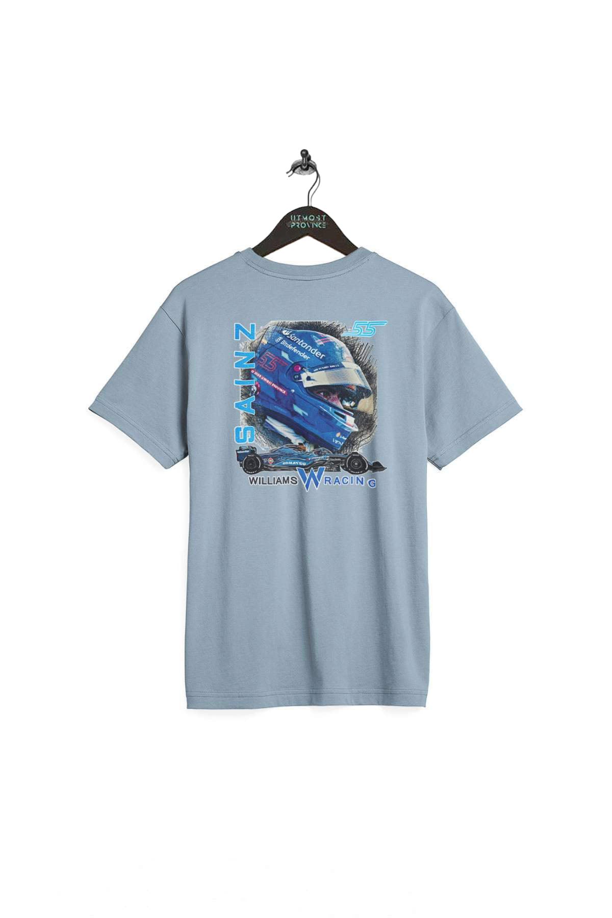 Carlos Sainz Williams Racing Supima Cotton T Shirt Cloudy Blue