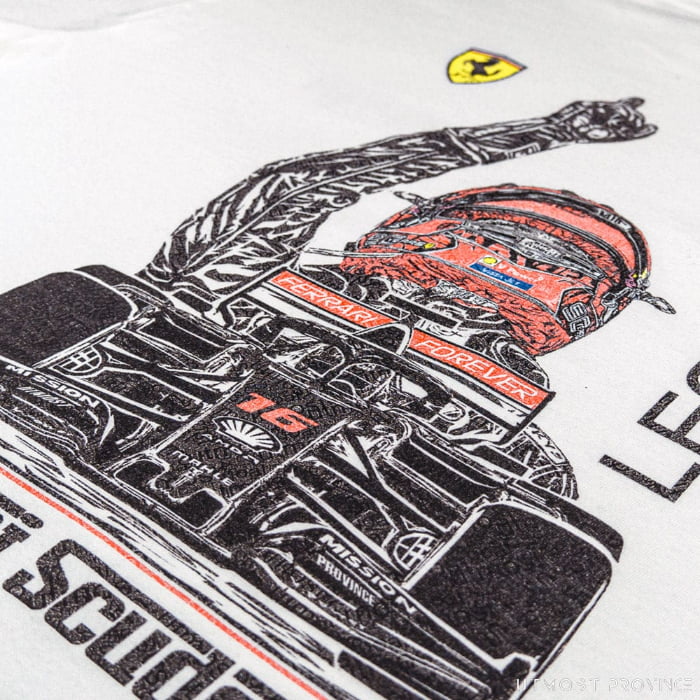 Charles Leclerc-Inspired Graphic T-Shirt