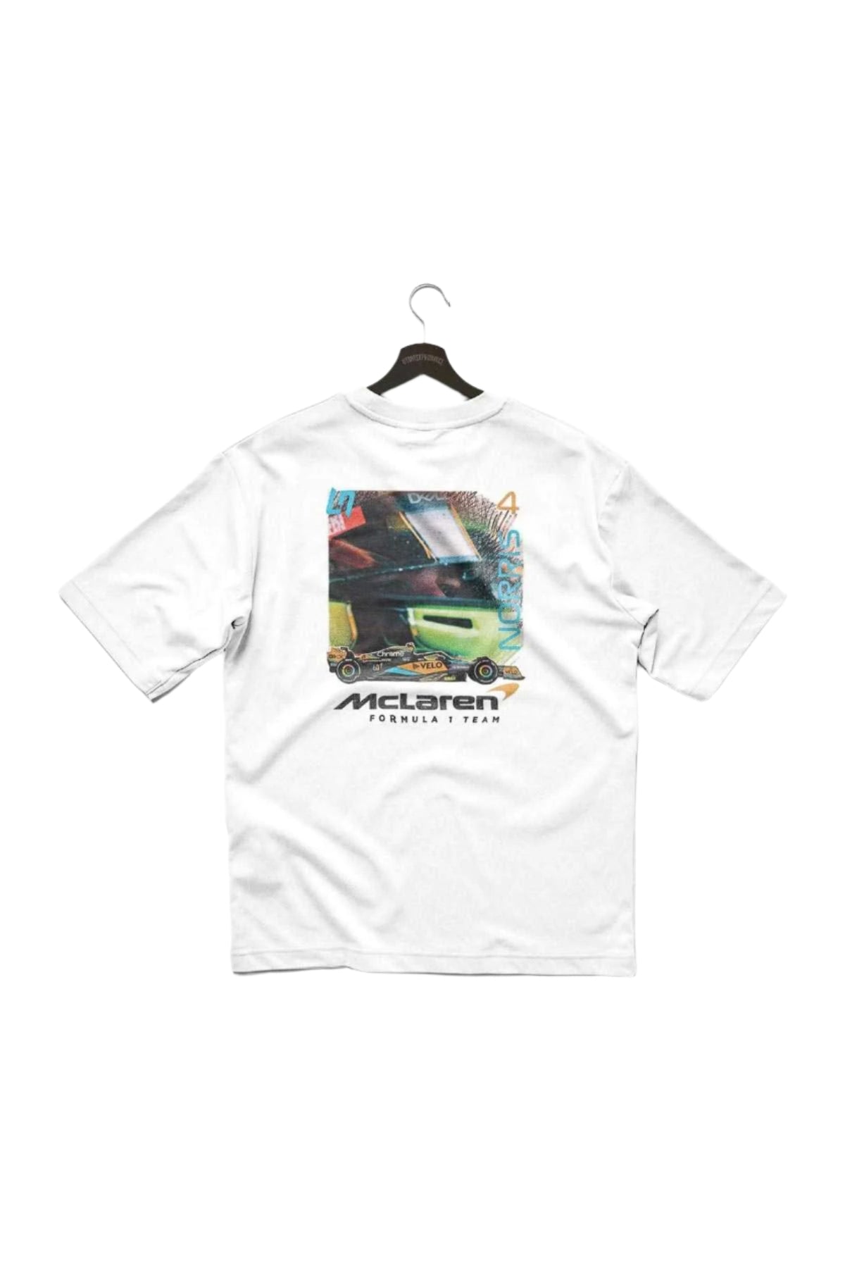 Lando Norris Retro Mclaren F1 Shirt White