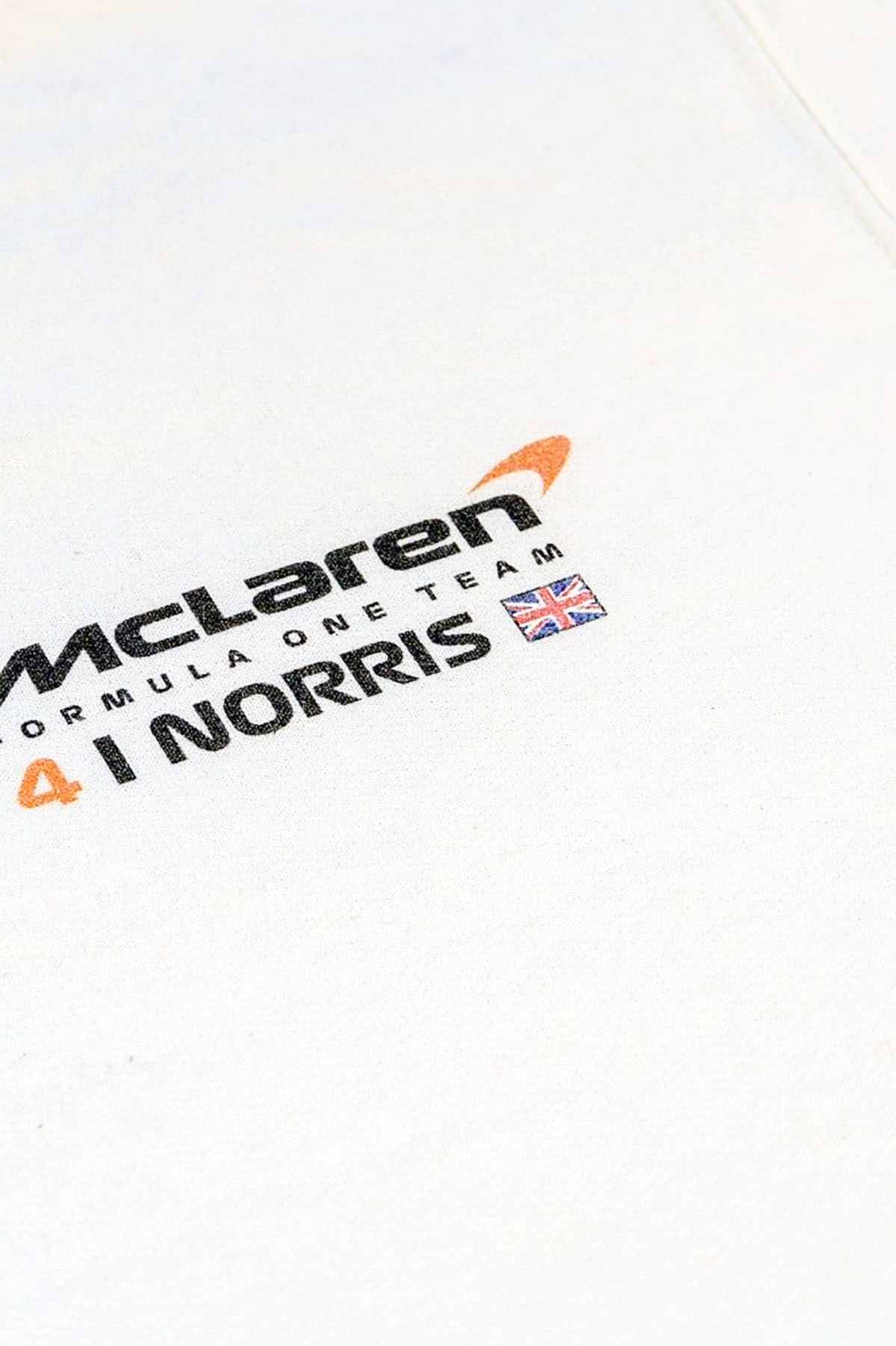 Utmost Province Mclaren F1 hoodie, highlighting the front graphic design.