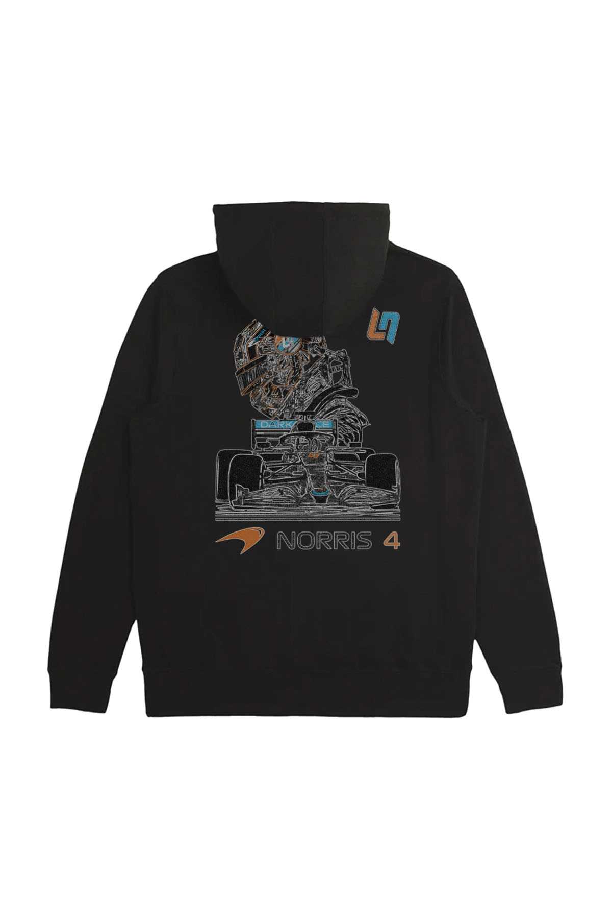 Mclaren F1 Organic Cotton Hoodie Black