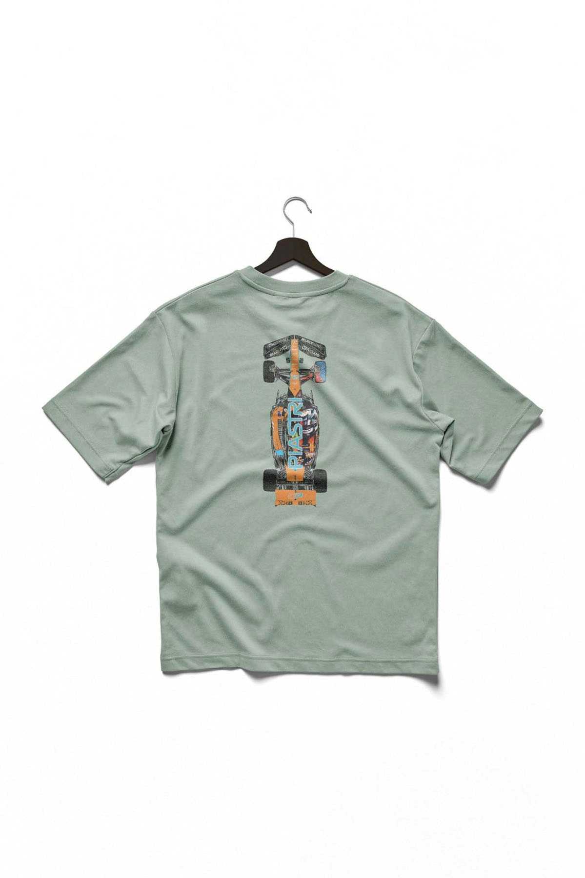 Oscar Piastri Race Car T Shirt Mclaren F1 Merch Bay