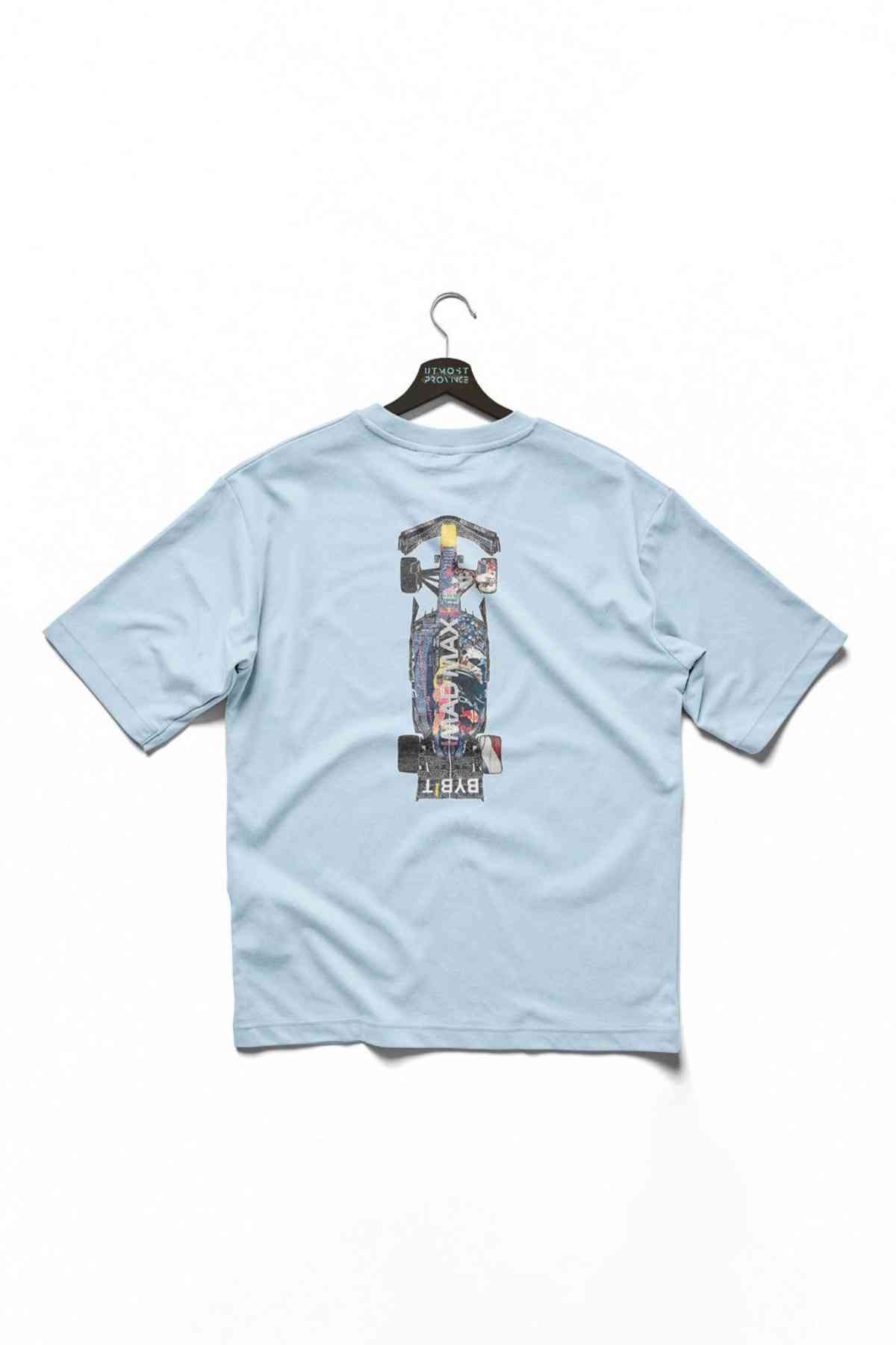 Red Bull F1 Shirt - Mad Max Race Car Tee Chambray