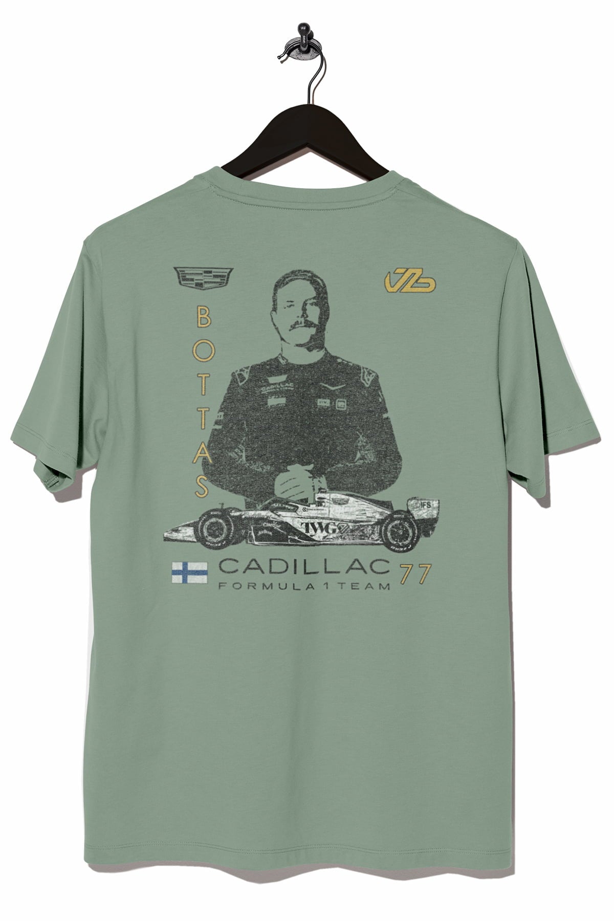 Bottas Inspired Cadillac Shirt - Bay
