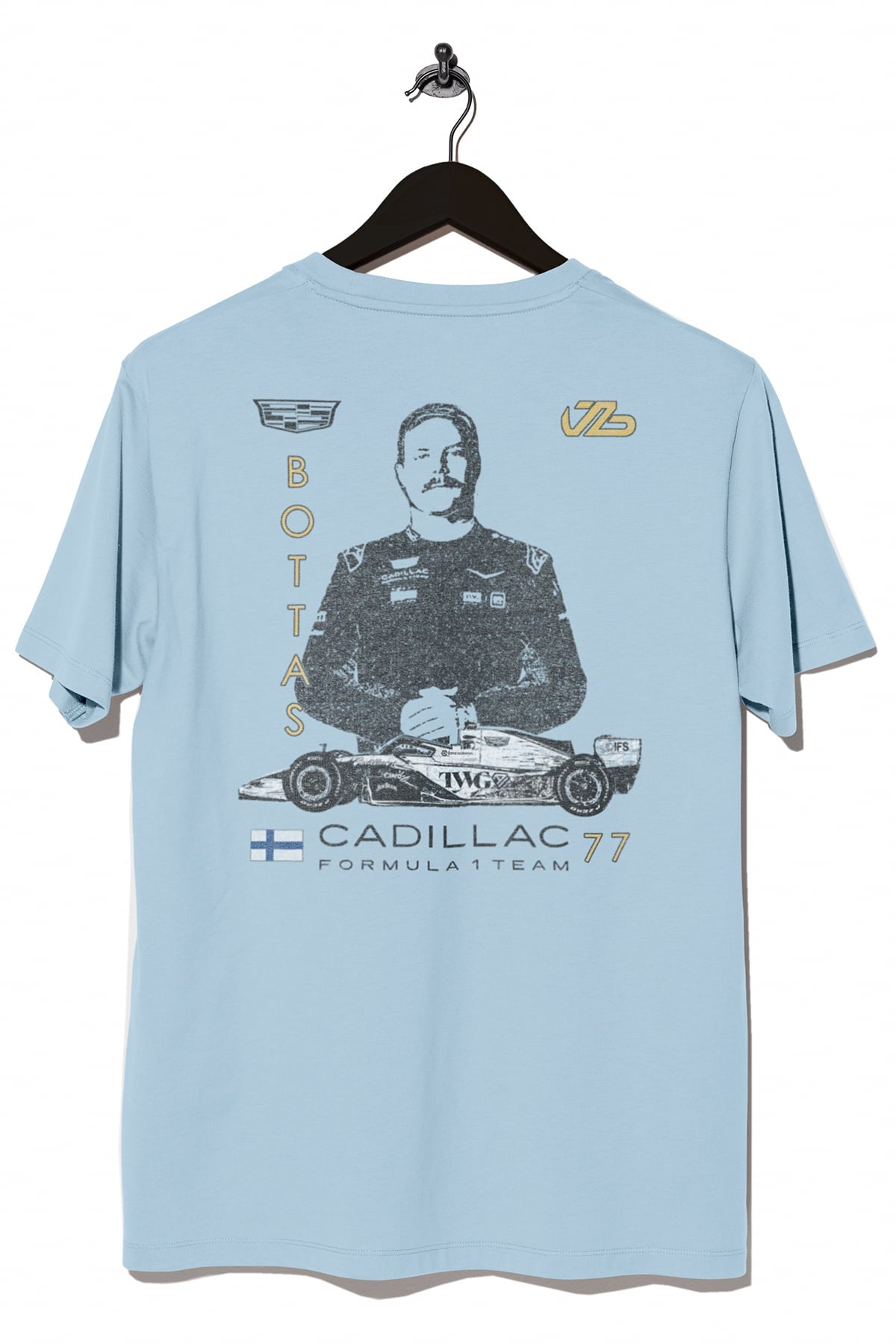 Bottas Inspired Cadillac Shirt - Chambray