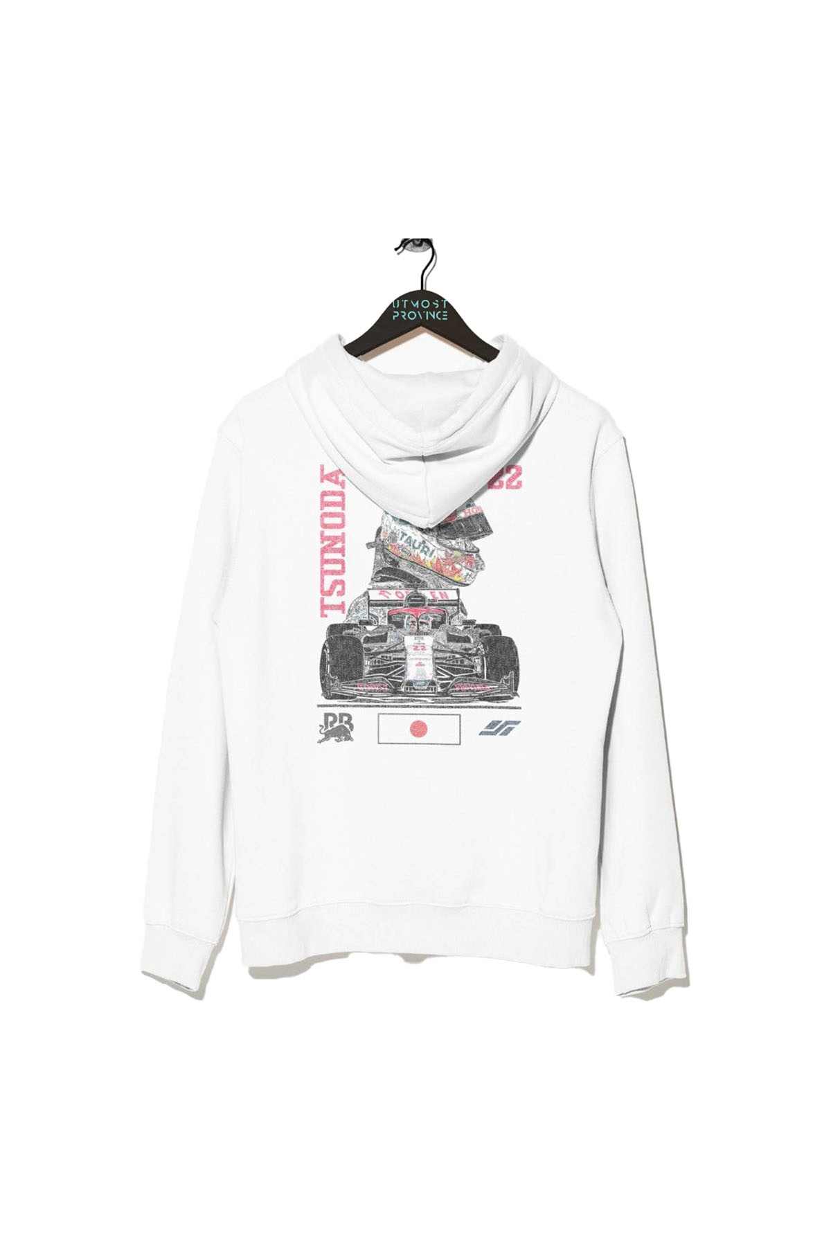 Yuki Tsunoda Red Bull Racing Hoodie White
