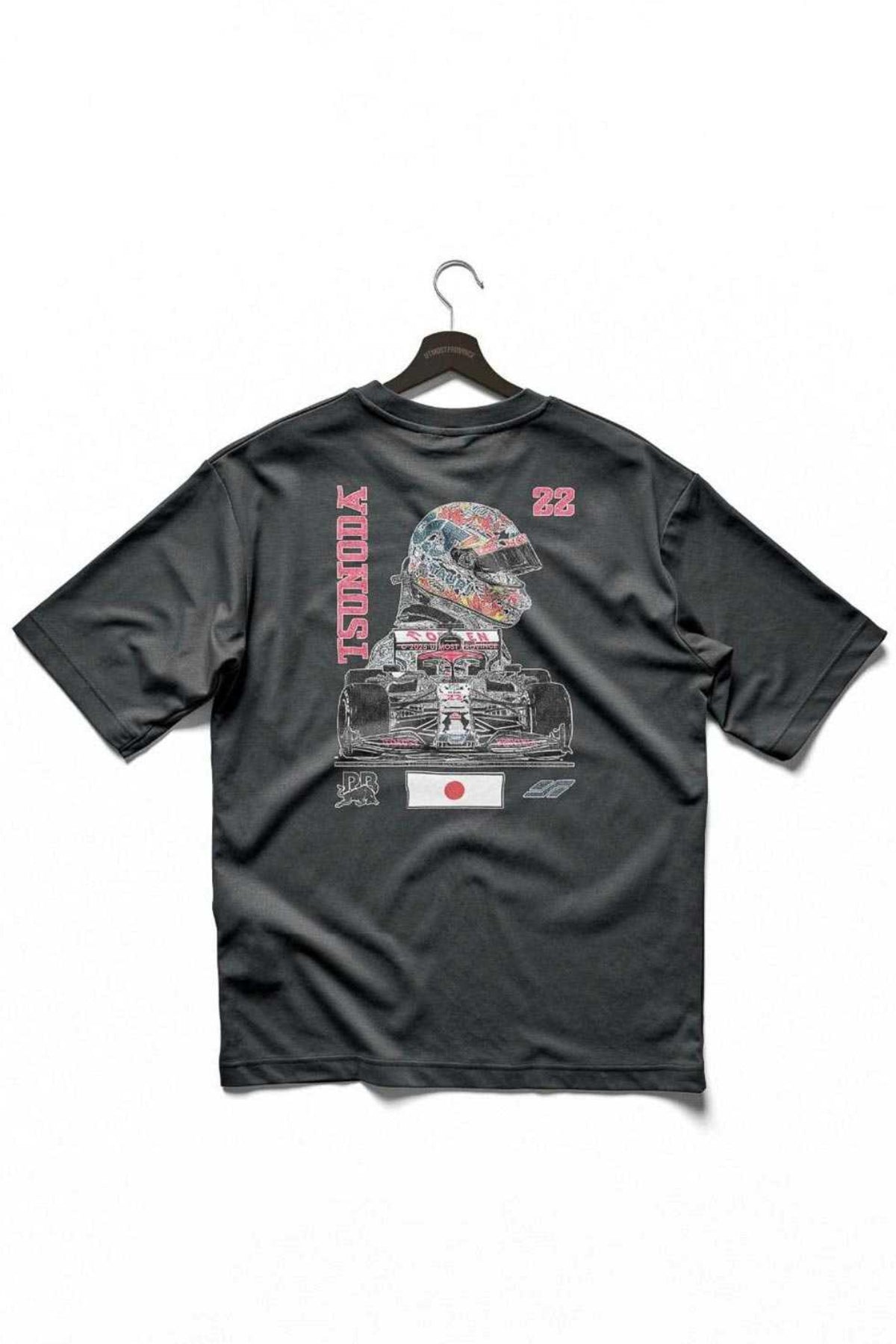 Yuki Tsunoda Shirt - Black