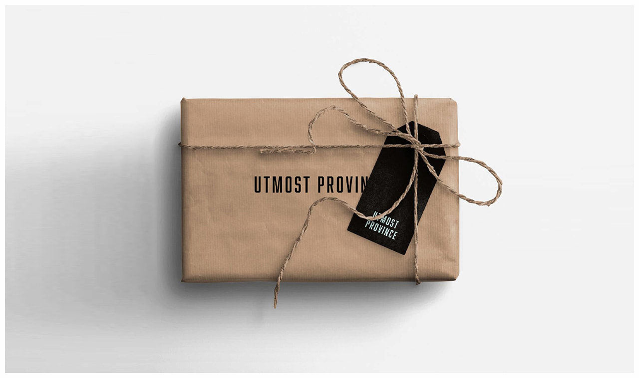 Utmost Province F1 Gifts for racing fans. An F1 fan gift wrapped and tied with a bow tie, on a table.