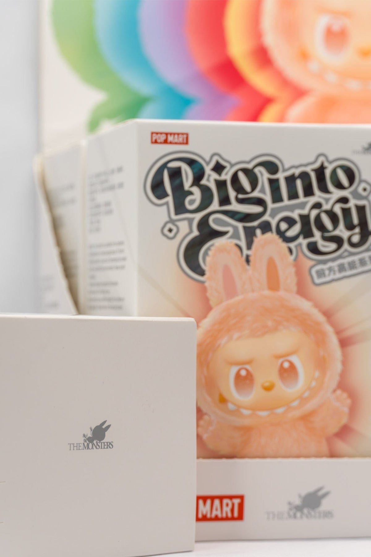 Authentic Pop Mart The Monsters Big Into Energy Labubu Blind Box.