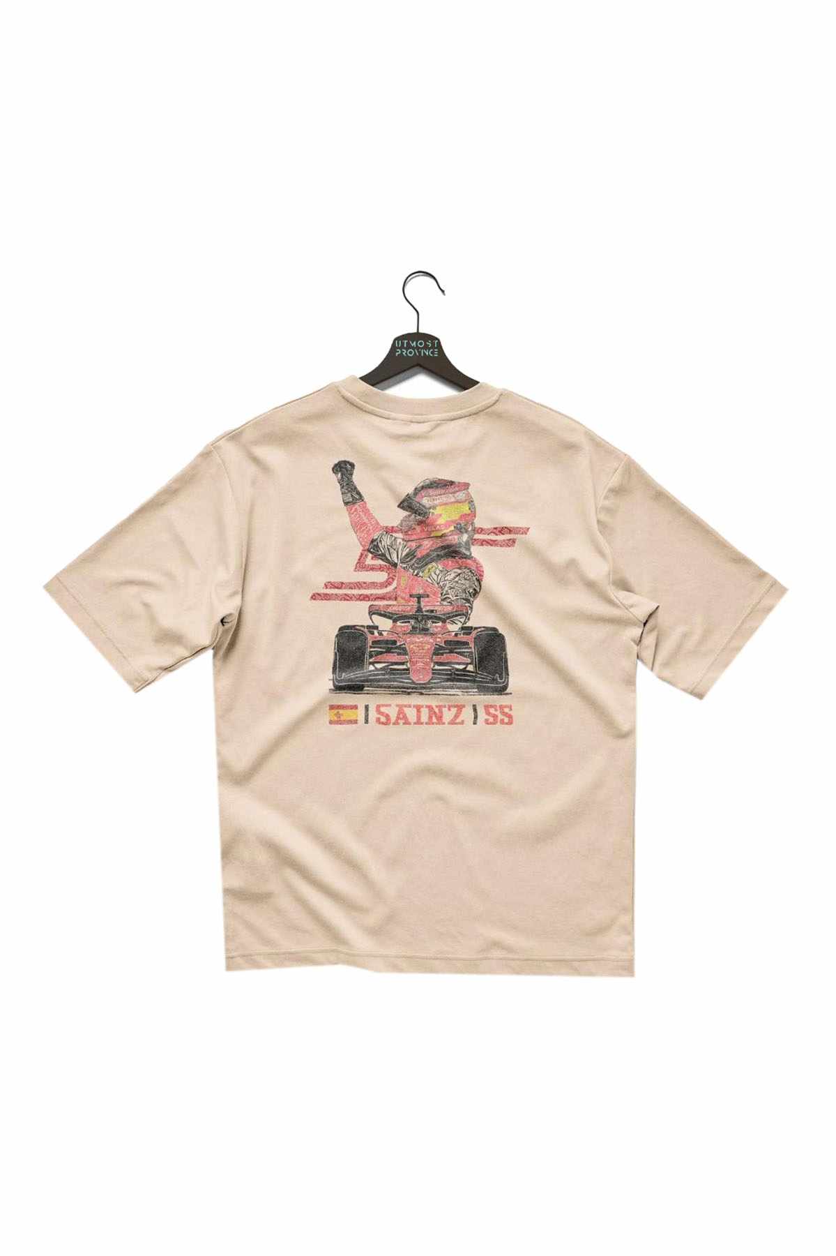 Carlos Sainz Ferrari T Shirt Ivory