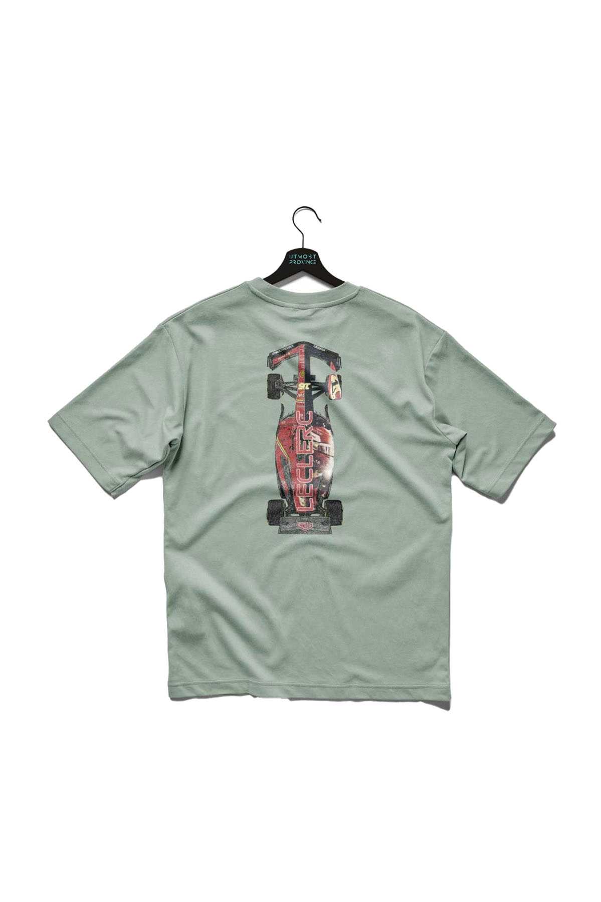 Charles Leclerc Ferrari F1 Race Car T Shirt Bay