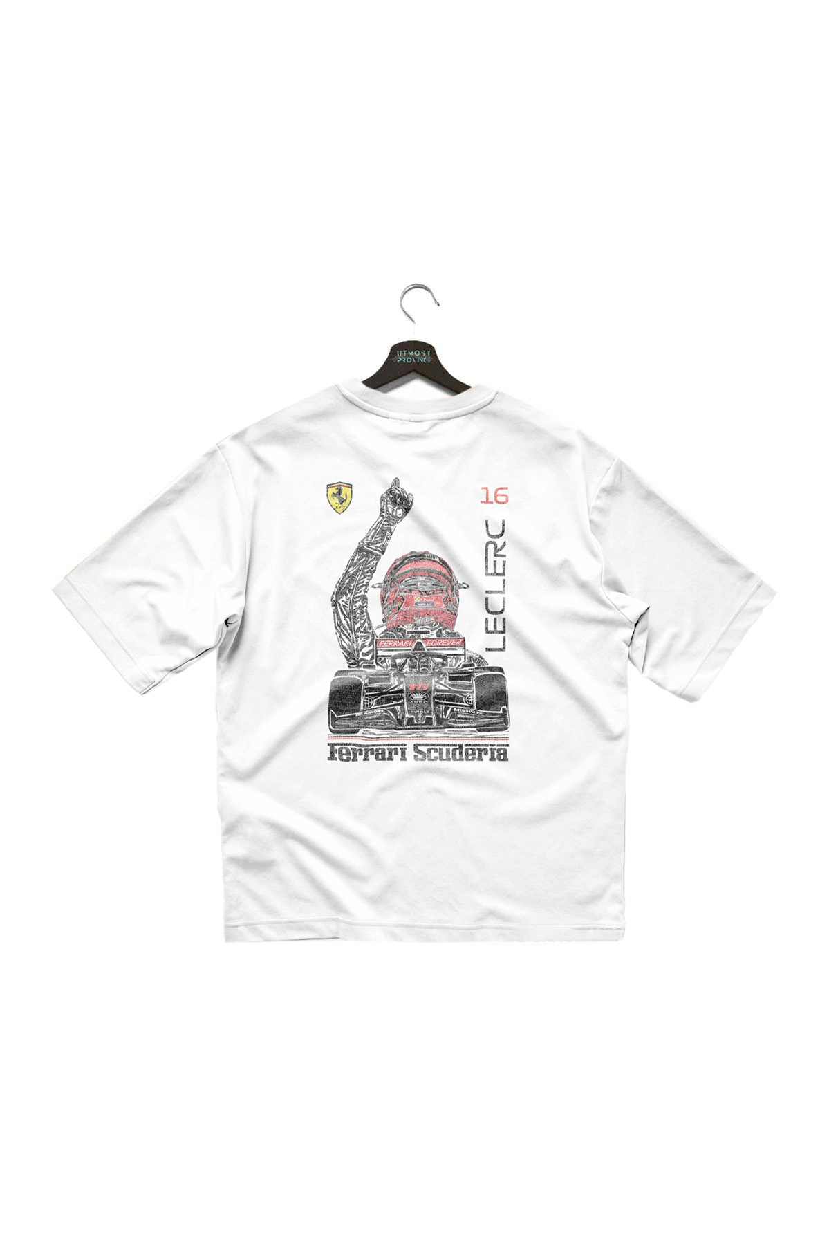 Charles Leclerc Ferrari F1 Shirt White