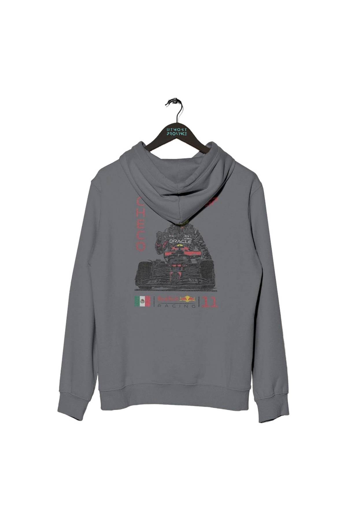 Checo Perez Red Bull F1 Hoodie Charcoal