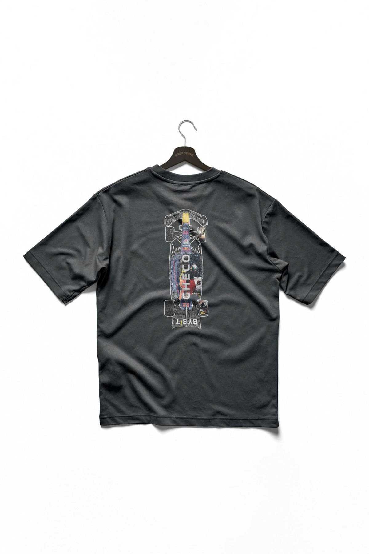 Checo Perez Red Bull Racing T-Shirt Black