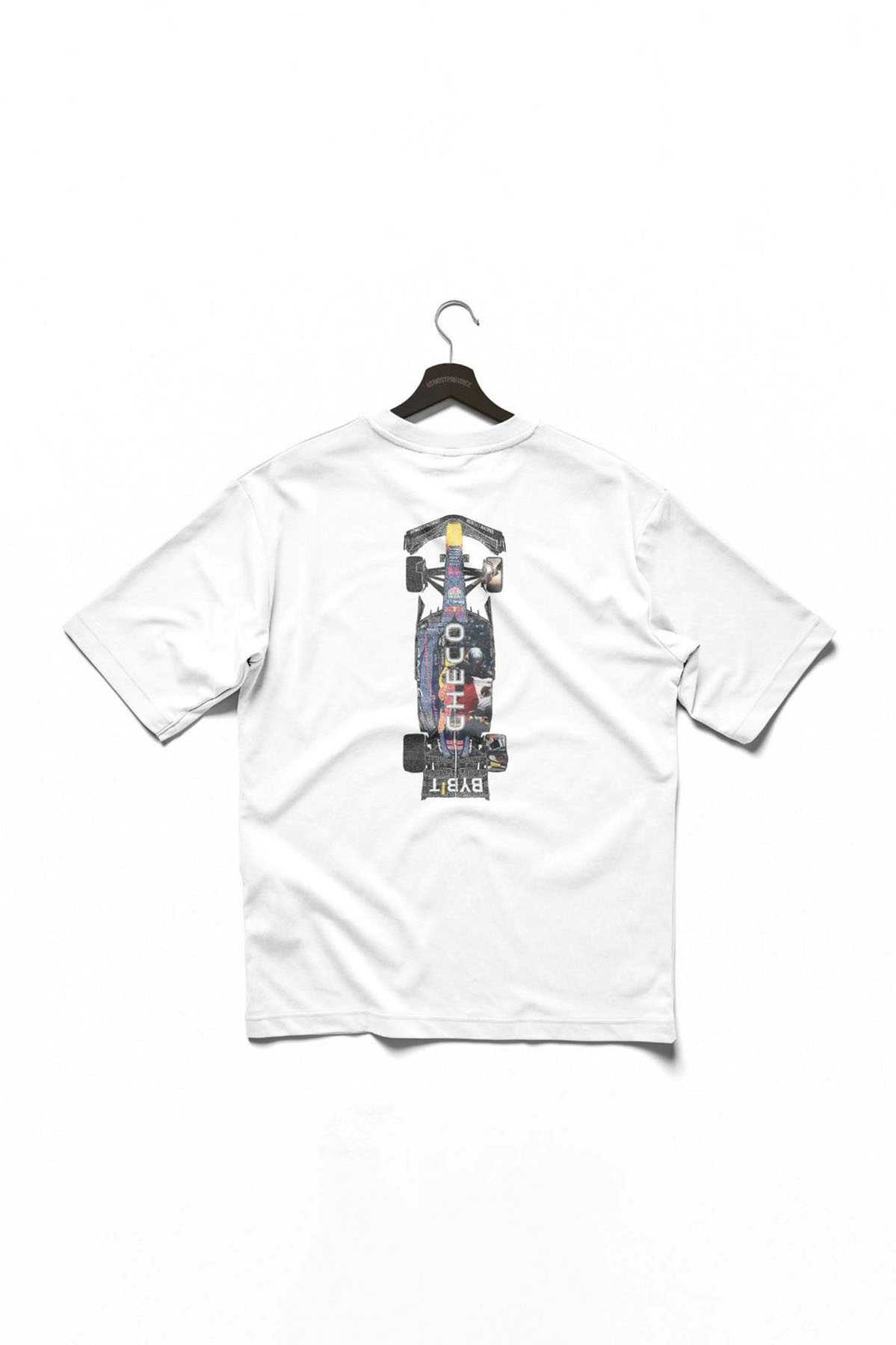 Checo Perez Red Bull Racing T-Shirt White