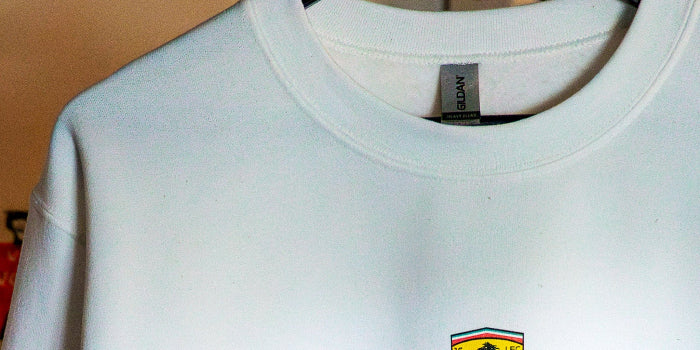 View F1 sweatshirt size chart