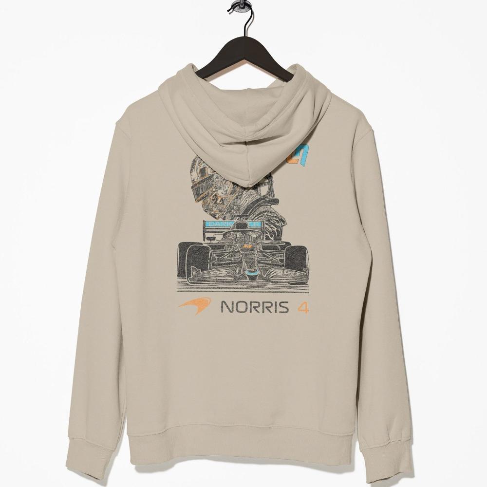 Utmost Province Custom Mclaren Hoodie | Norris 4 Sand / S