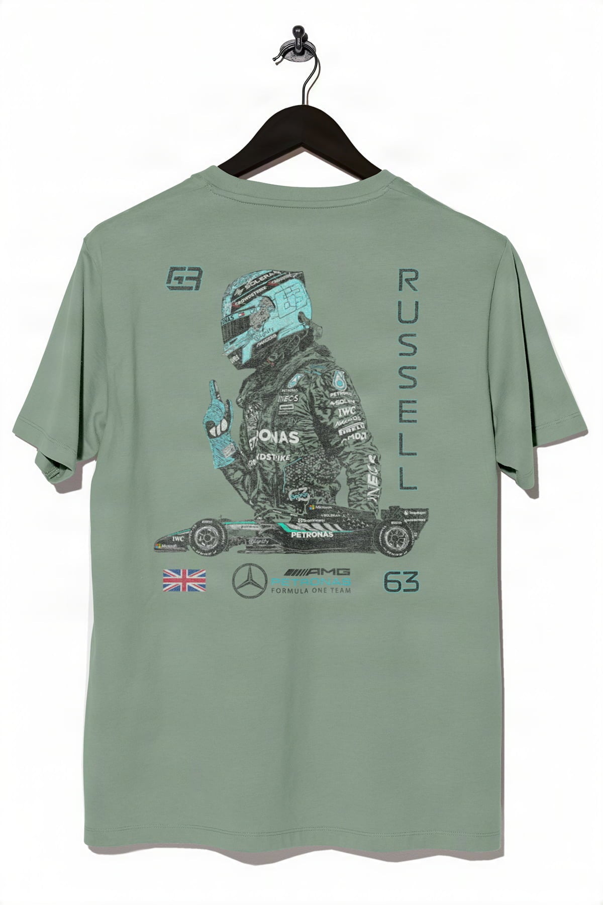 George Russell Inspired Shirt - Bay