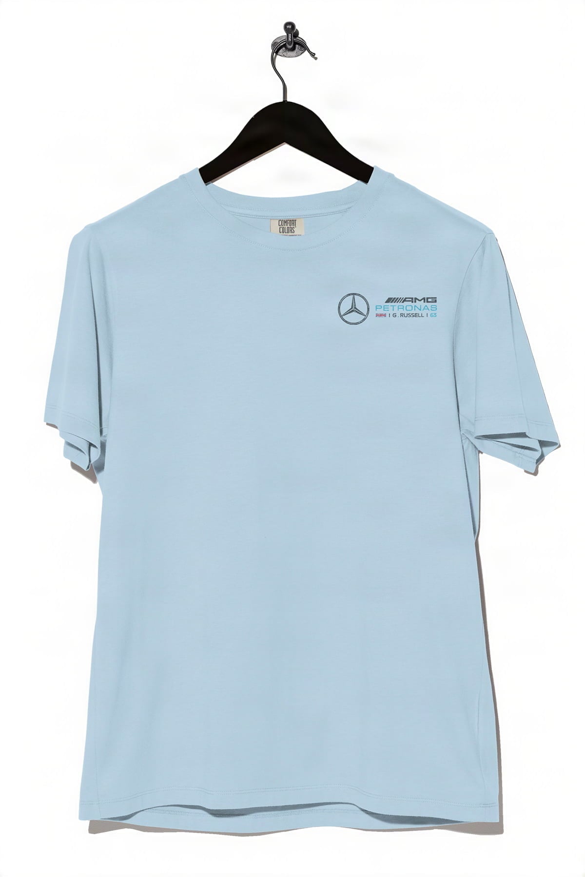 George Russell Inspired Shirt - Chambray - Front