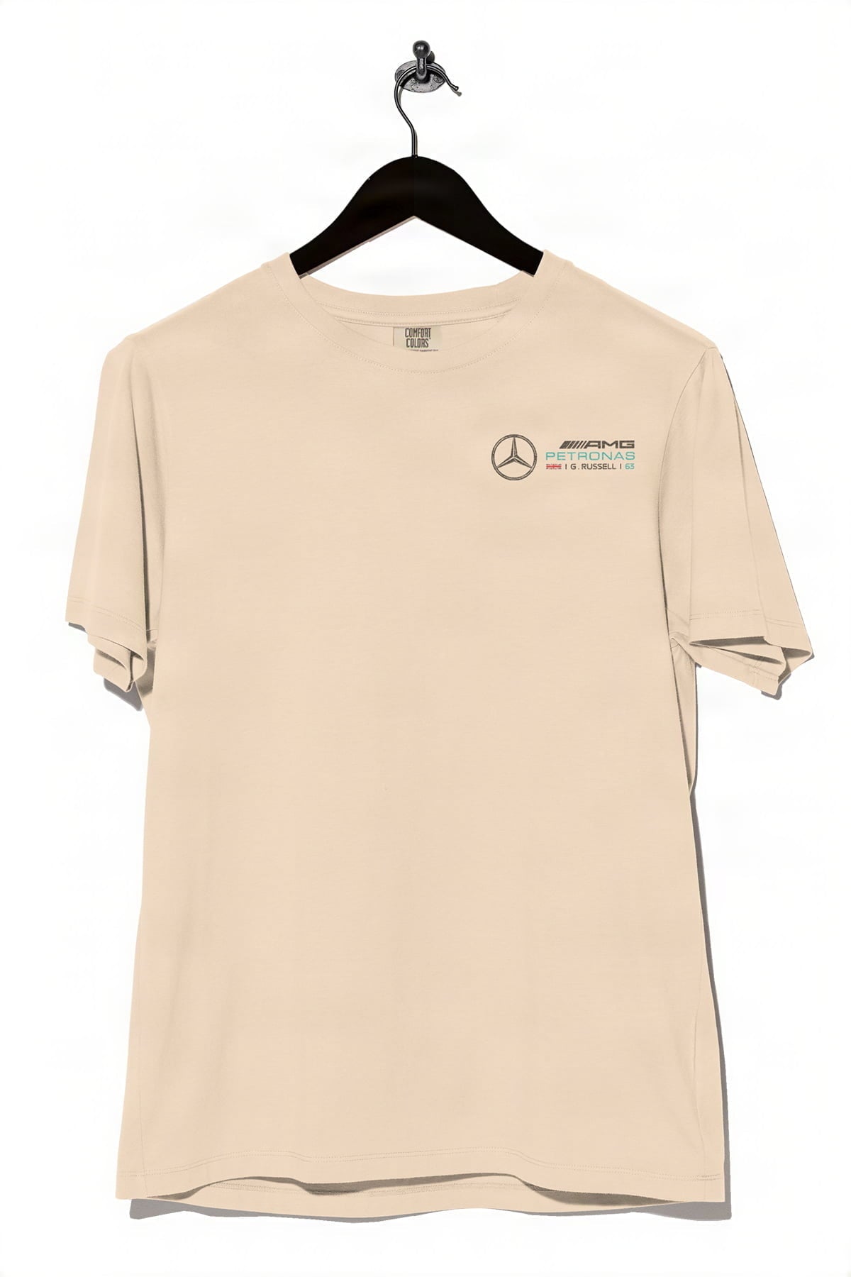 George Russell Inspired Shirt - Ivory - Front