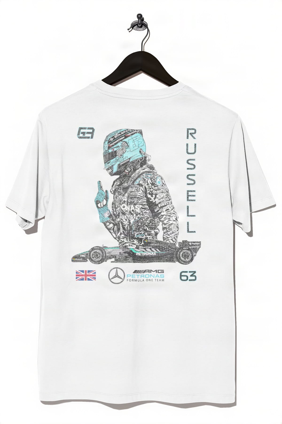 Utmost Province George Russell Inspired Shirt - White