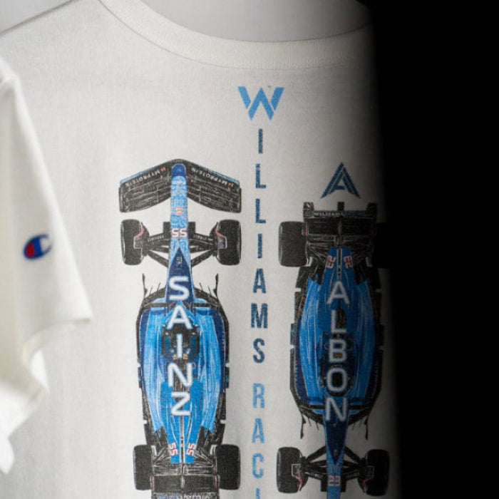 F1 graphic tee, handmade by Utmost Province.