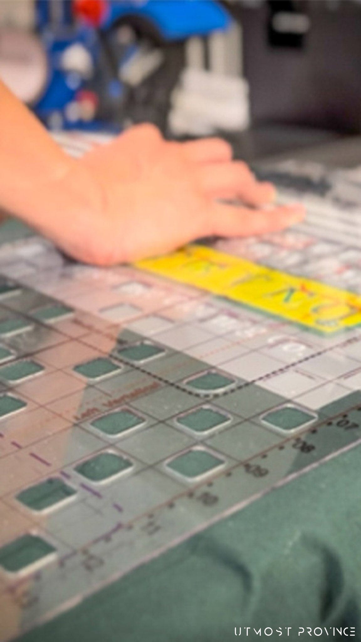 Custom t shirt being made by Utmost Province custom apparel team