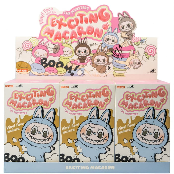 Exciting Macarons Labubu Collectibles and Merchandise.