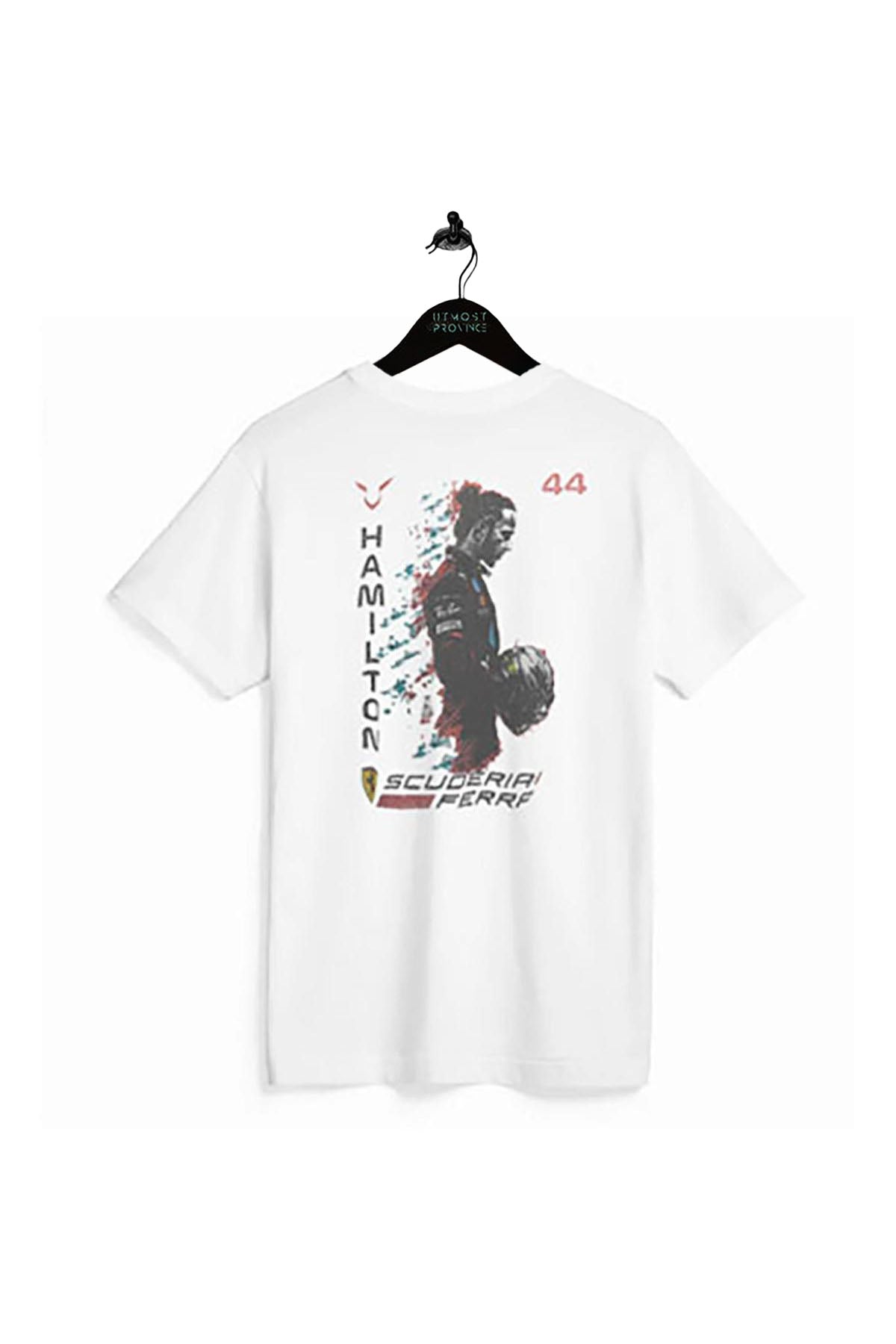 Lewis Hamilton Ferrari F1 Shirt White