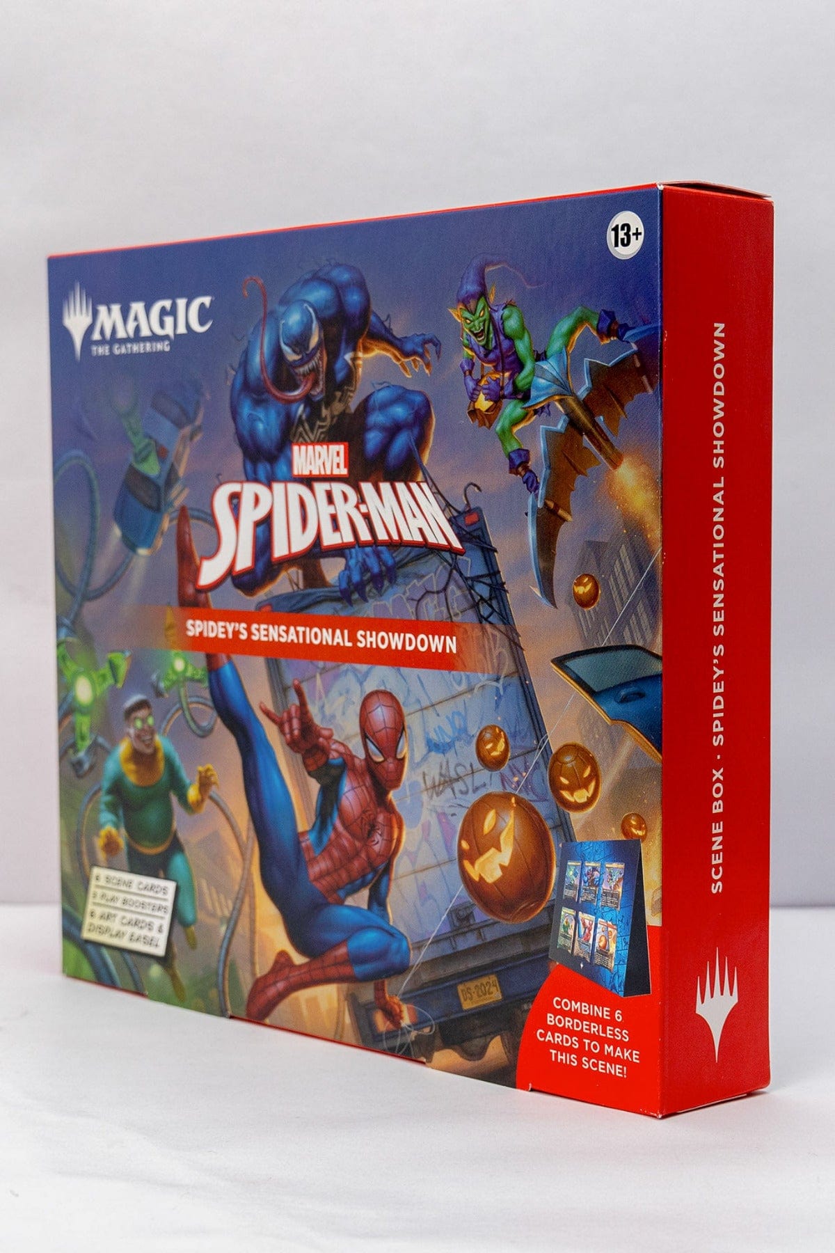 Magic The Gathering: Marvel Spider-Man trading cards.