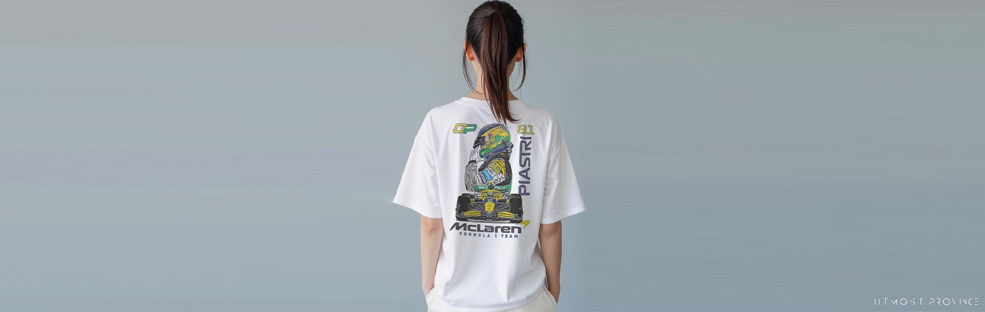 Oscar Piastri-Inspired Merchandise and Apparel, handmade by Utmost Province®.