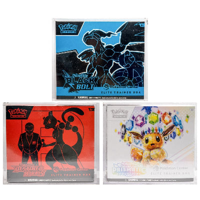 Pokemon Center ETB's, highlighting Utmost Province collectible trading card collection.