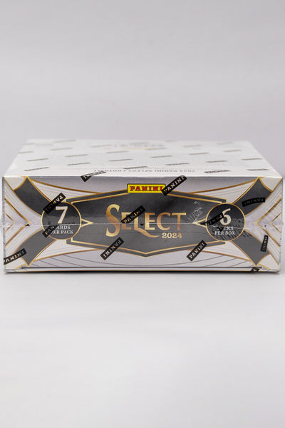 Short 10-15 second clip what you will find inside a 2024 Panini Select Football trading cards mega box.
