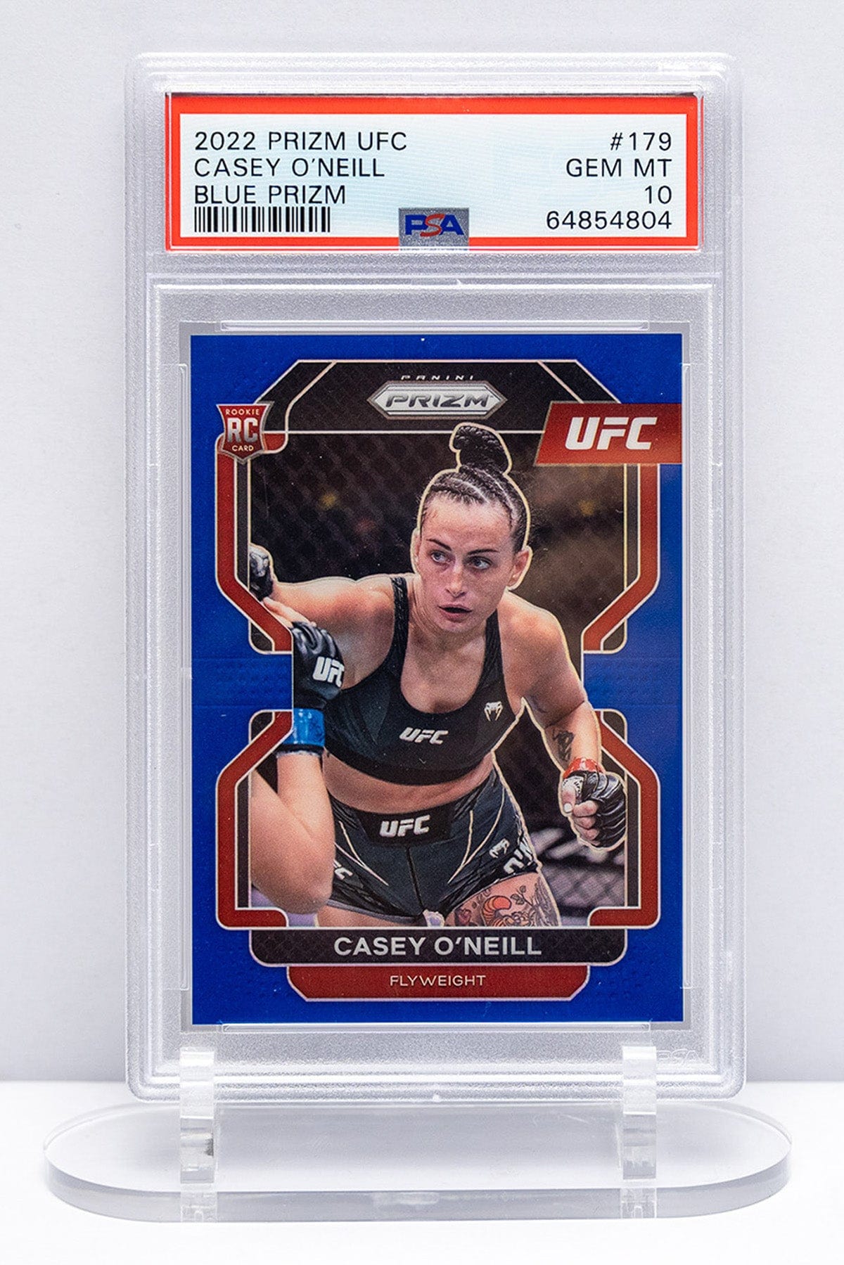 Casey O'Neill UFC Prizm Rookie Card - PSA 10