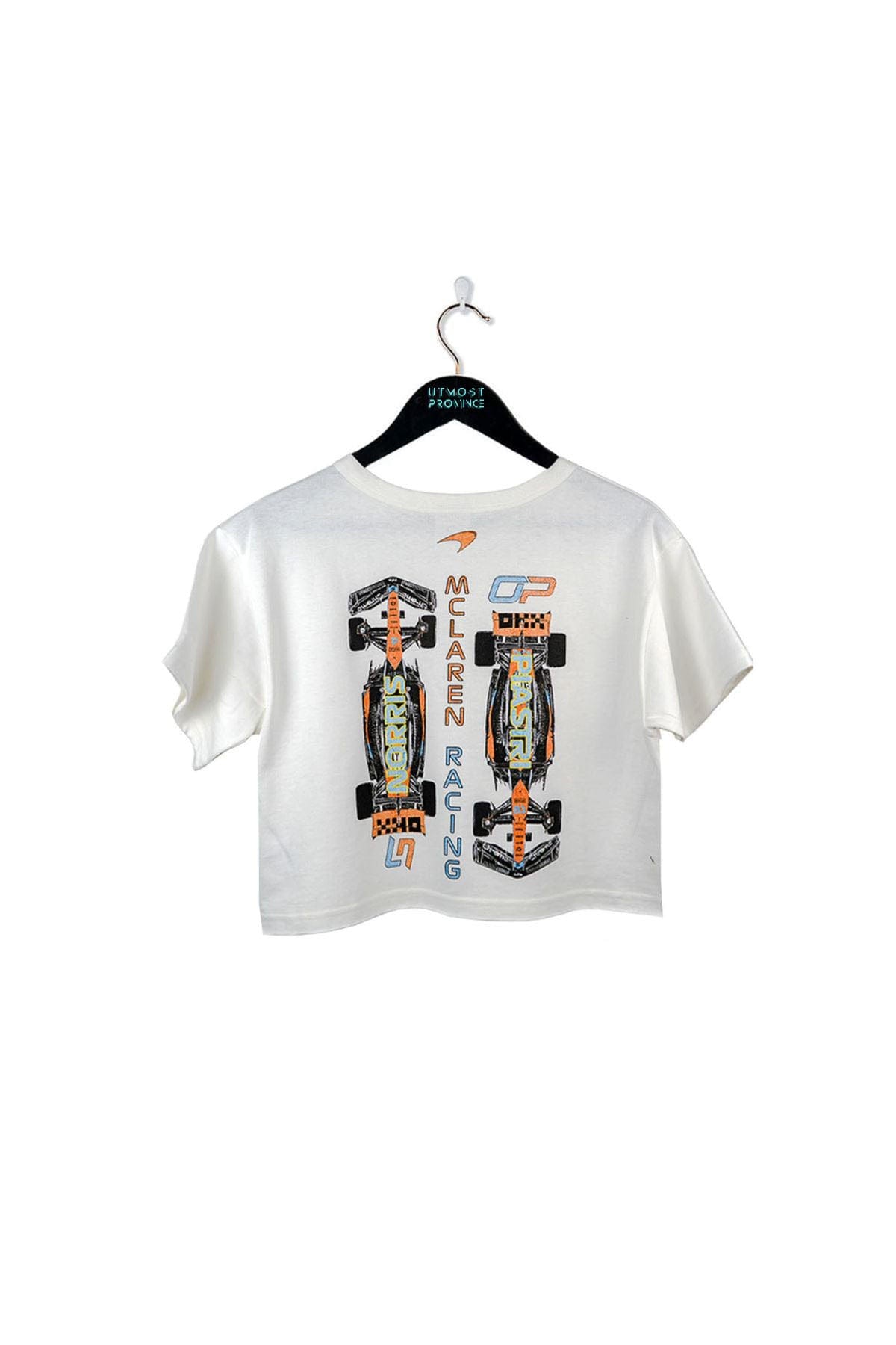 Mclaren Crop Top Shirt White